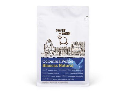 coffee sheep kava colombia penas blancas natural 250g a